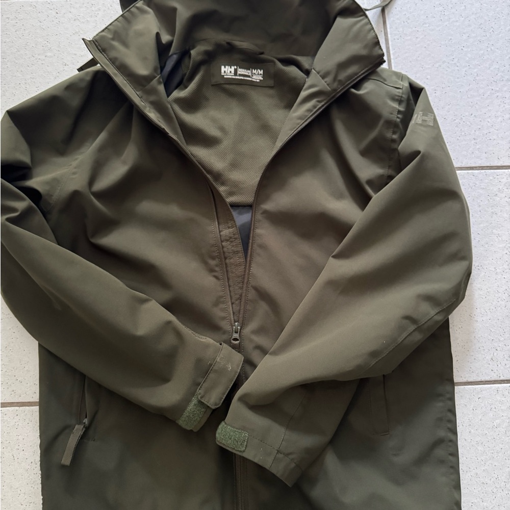 Helly Hansen Men's Olive Windbreaker